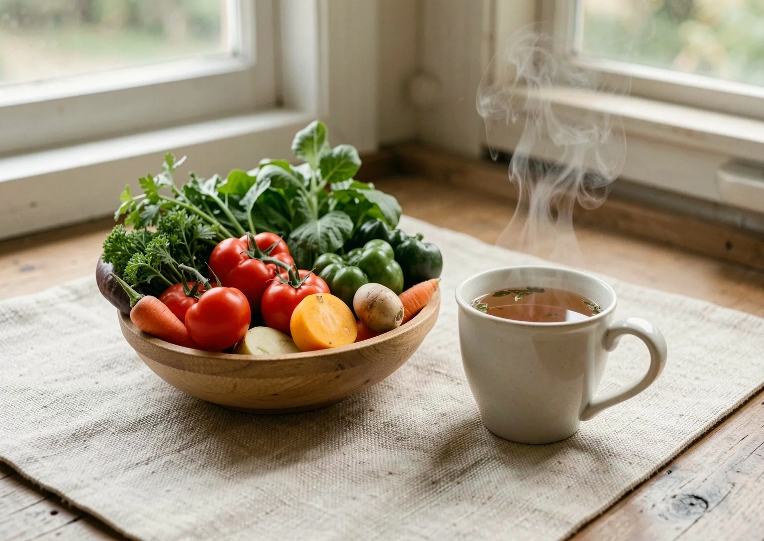 Apothecary-style wellness environment